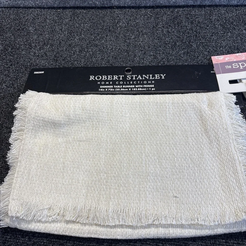 Lot of 2~Table Runners~White Eyelet 13'x70